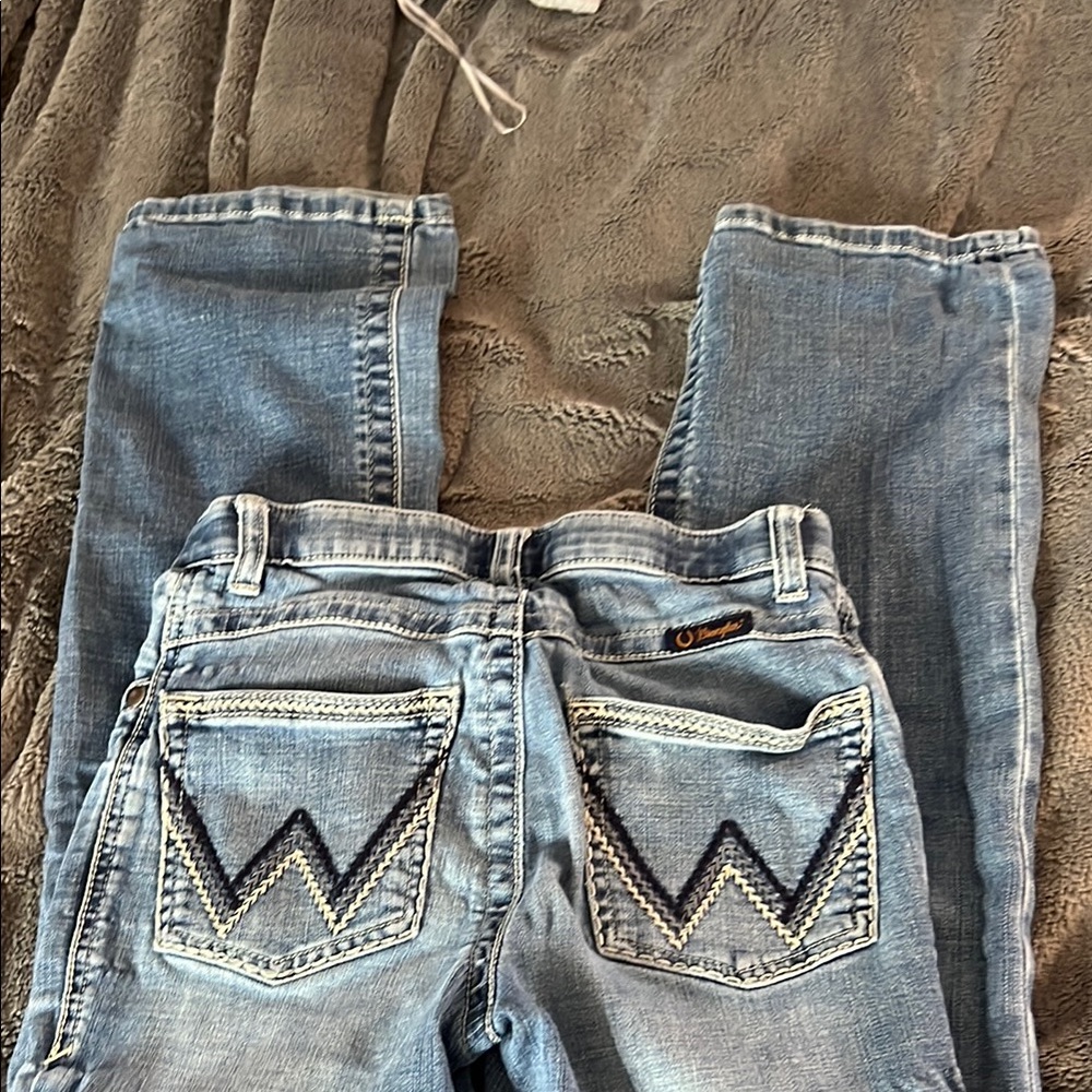 Wrangler Women's Boot Cut Jeans in Light Blue